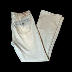 True religion Becca midrise boot cut jeans size 32